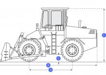 Колісний бульдозер Komatsu WD 600