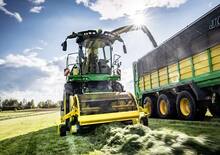 комбайн з підбирачем John Deere 659
