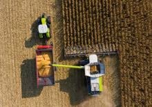 комбайн з підбирачем для кукурудзи Claas 12-30c