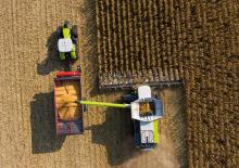 комбайн з підбирачем для кукурудзи Claas 16-30c