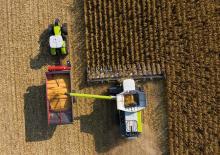 комбайн з підбирачем для кукурудзи Claas 8-30c