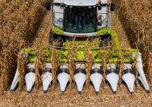 комбайн з підбирачем для кукурудзи Claas Corio 670 FC