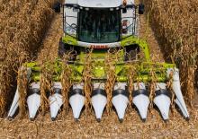 комбайн з підбирачем для кукурудзи Claas Corio 690