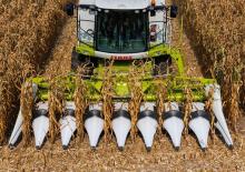 комбайн з підбирачем для кукурудзи Claas Corio 870 FC