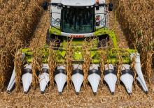 комбайн з підбирачем для кукурудзи Claas Corio 870 FC
