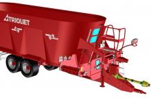 Кормові змішувачі Trioliet Solomix 3 3000 VLH-S-T