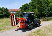косарки з похилими поверхнями Dücker KBM 350 TMK 10
