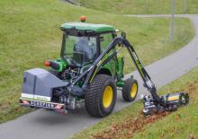 косарки з похилими поверхнями Greentec Scorpion 330-4 Plus