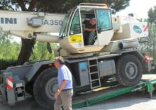 Крани для грунтових просторів Terex Bendini A 350
