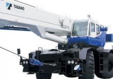 Крани для грунтових просторів Tadano GR-550EX