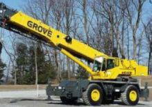 Крани для грунтових просторів Grove RT 600 E