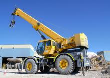 Крани для грунтових просторів Grove RT 855 B (4x4x4)