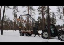 Крани навантажувальні Kesla 700-2