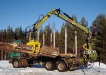 Крани навантажувальні Loglift F 82S