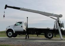 крани, змонтовані на вантажному автомобілі - телескопічні National Crane 400B