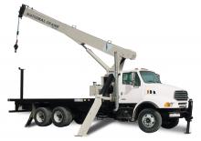 крани, змонтовані на вантажному автомобілі - телескопічні National Crane 600E2