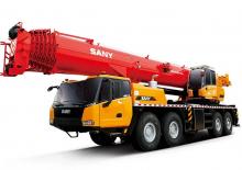 крани, змонтовані на вантажному автомобілі - телескопічні Sany STC1200T7 Brazil
