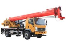 крани, змонтовані на вантажному автомобілі - телескопічні Sany STC120T