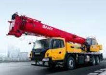 крани, змонтовані на вантажному автомобілі - телескопічні Sany STC250C5-2
