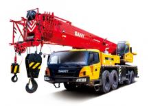 крани, змонтовані на вантажному автомобілі - телескопічні Sany STC900T5