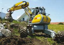 крокуючі екскаватори Menzi A 111