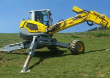 крокуючі екскаватори Menzi M220