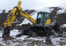 крокуючі екскаватори Menzi M320