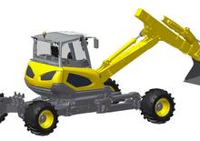 крокуючі екскаватори Menzi M340