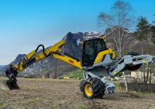 крокуючі екскаватори Menzi M425x