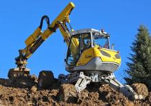 крокуючі екскаватори Menzi M540