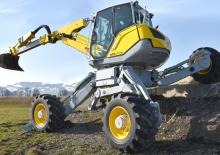 крокуючі екскаватори Menzi M545x