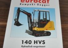 Міні-екскаватори Öswag 140 HVS eurocat