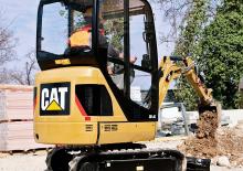Міні-екскаватори Caterpillar 301.4C