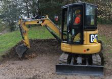 Міні-екскаватори Caterpillar 303E CR