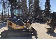 Міні-екскаватори John Deere Construction 50D