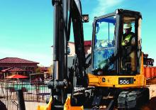 Міні-екскаватори John Deere Construction 50G