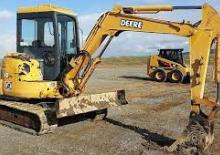 Міні-екскаватори John Deere Construction 50ZTS