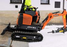 Міні-екскаватори Doosan DX10Z