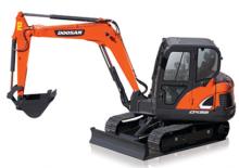 Міні-екскаватори Doosan DX55-5B