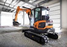 Міні-екскаватори Doosan DX55R-7