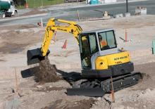 Міні-екскаватори New Holland E55B