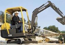 Міні-екскаватори Volvo EC15B XT