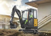 Міні-екскаватори Volvo EC15E