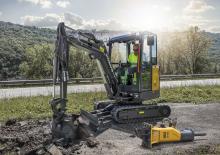 Міні-екскаватори Volvo EC20E