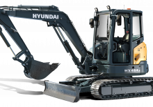 Міні-екскаватори Hyundai HX48AZ