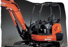 Міні-екскаватори Kubota KX040-4