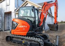 Міні-екскаватори Kubota KX057-5