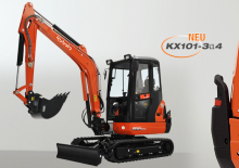 Міні-екскаватори Kubota KX101-3α4