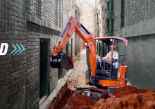 Міні-екскаватори Hitachi NX30