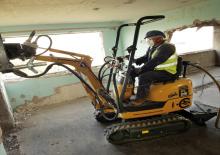 Міні-екскаватори Komatsu PC09-1